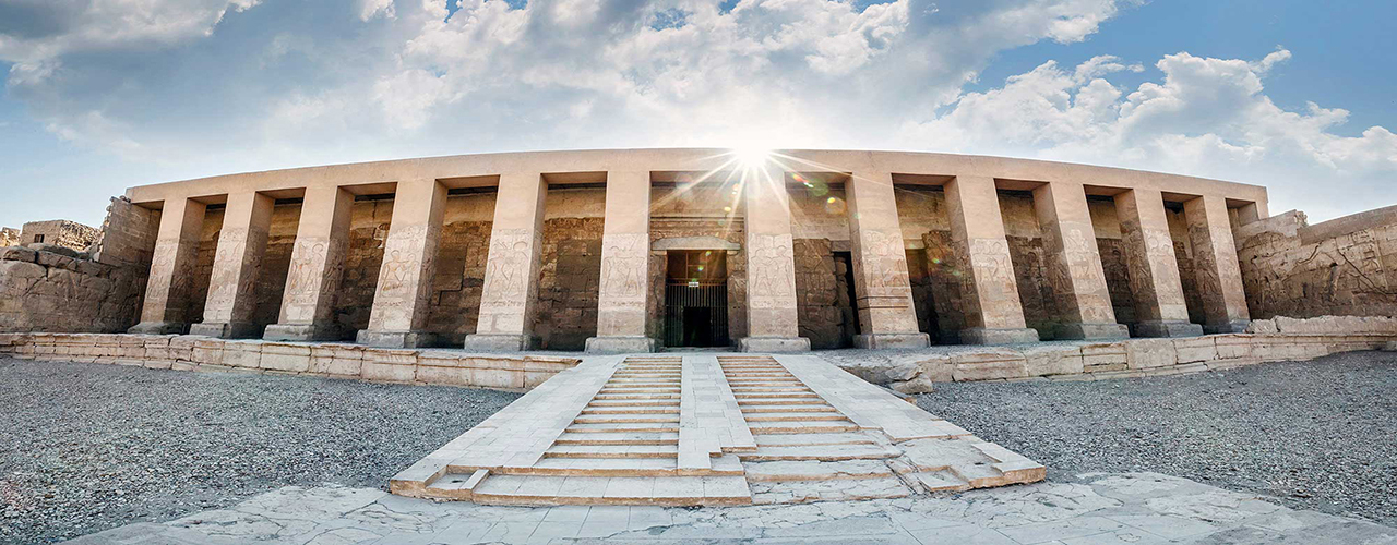 Outside Luxor